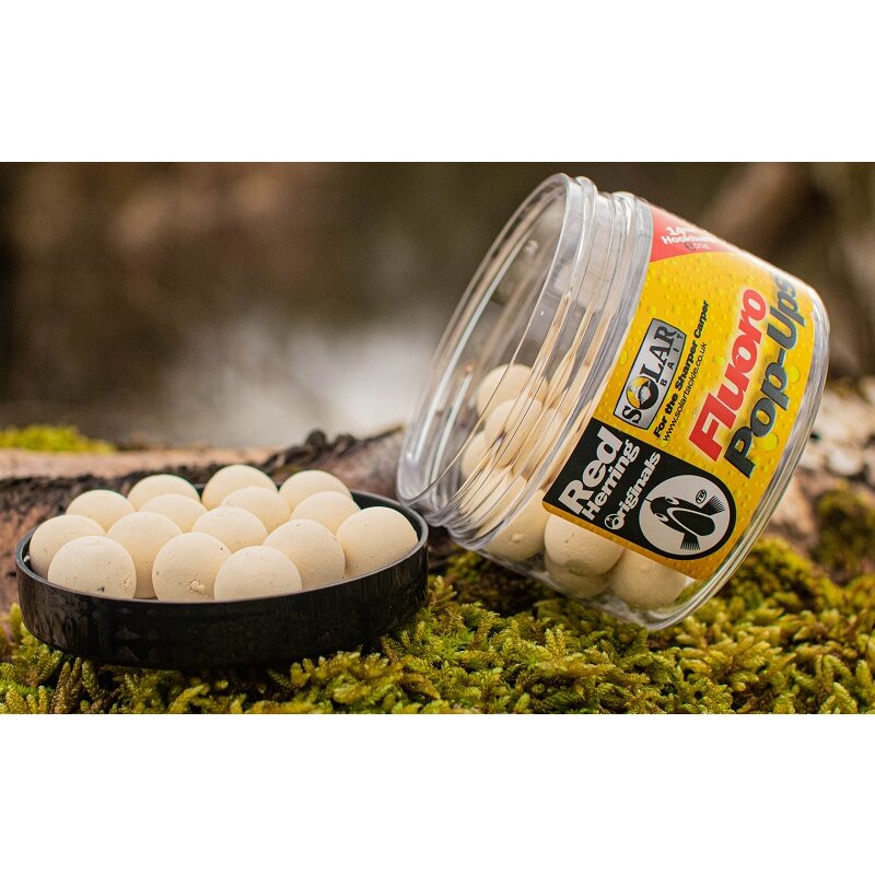 Fluoro Pop Ups Red Herring 14mm