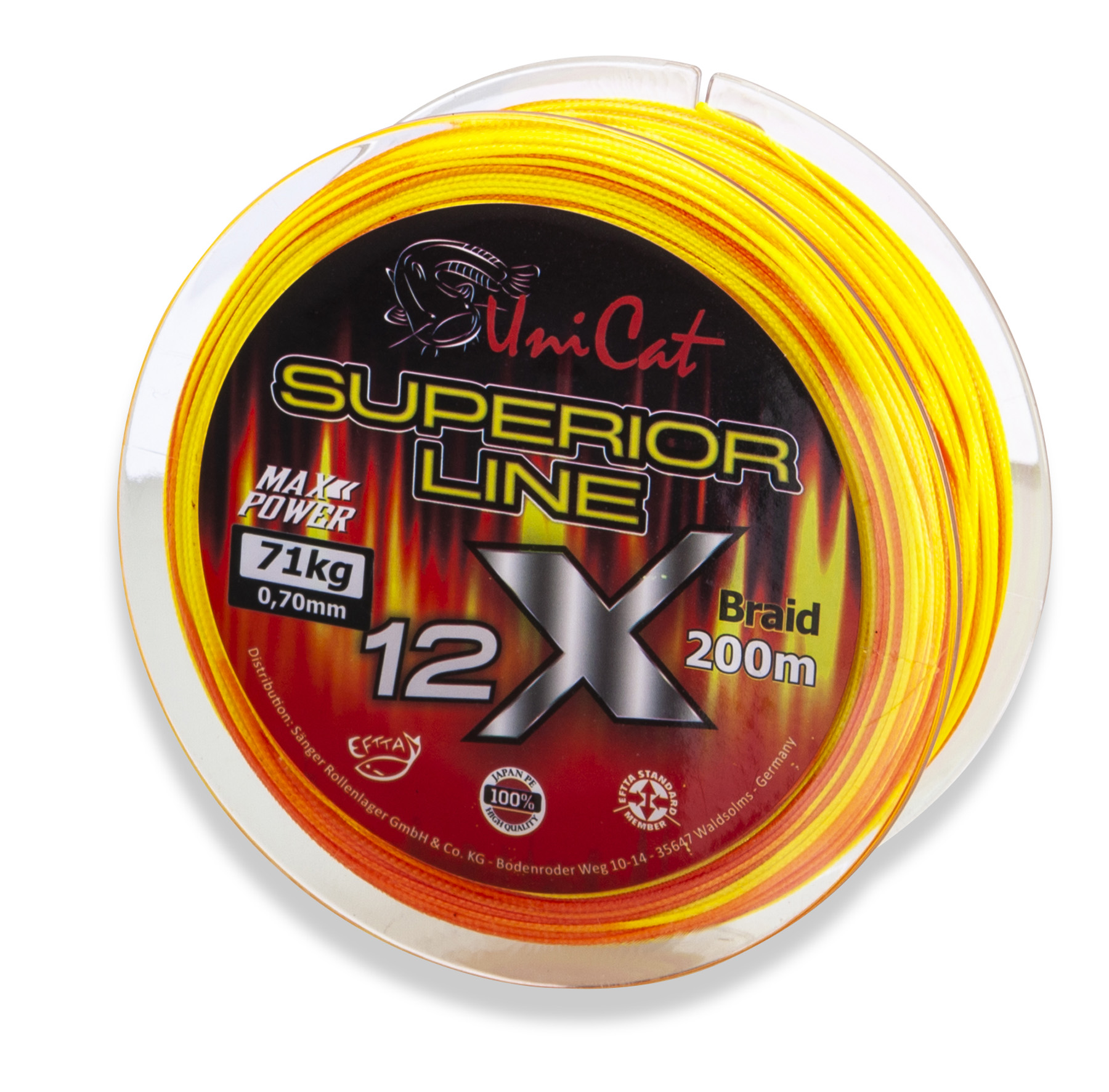 UNI CAT 12 X Superior Line 200m 0,70mm/71kg